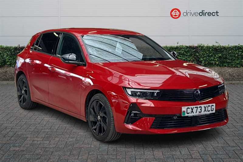 Vauxhall Astra 1.2 Turbo Gs Hatchback Euro 6 S Red
