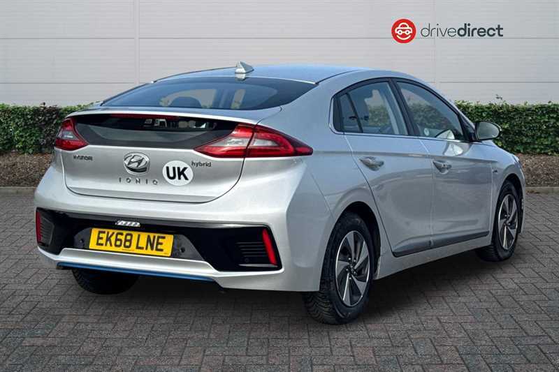 Hyundai Ioniq 1.6 H-gdi Gpf Premium Hatchback Hybrid EK68LNE Silver #3