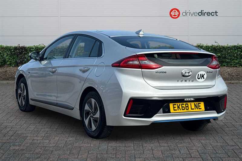 Hyundai Ioniq 1.6 H-gdi Gpf Premium Hatchback Hybrid EK68LNE Silver #5