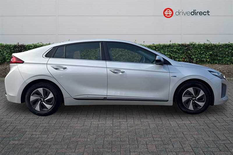 Hyundai Ioniq 1.6 H-gdi Gpf Premium Hatchback Hybrid EK68LNE Silver #2