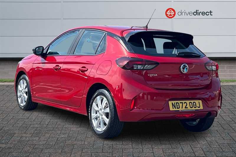 Vauxhall Corsa 1.2 Turbo Design Hatchback Euro 6 ND72OOJ Red #5