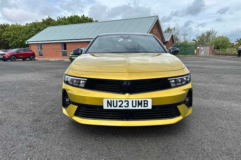 Vauxhall Astra 1.2 Turbo Gs Hatchback Euro 6 S NU23UMB Yellow #2
