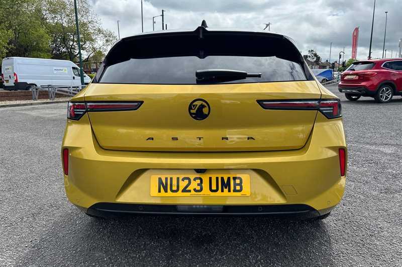Vauxhall Astra 1.2 Turbo Gs Hatchback Euro 6 S NU23UMB Yellow #4
