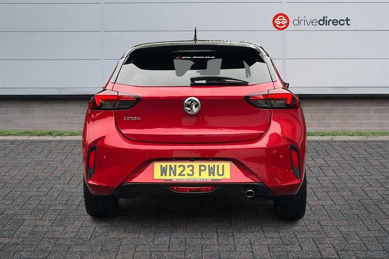 Vauxhall Corsa 1.2 Turbo Ultimate Hatchback Eur WN23PWU Red #4