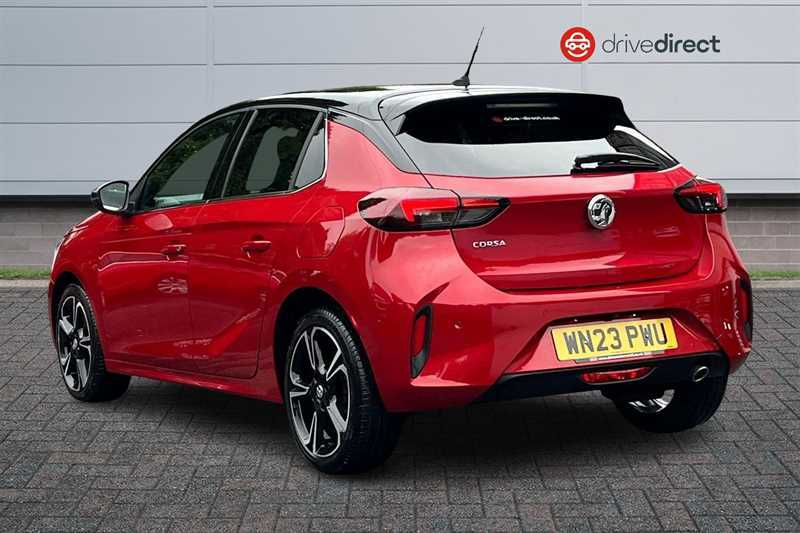 Vauxhall Corsa 1.2 Turbo Ultimate Hatchback Eur WN23PWU Red #5