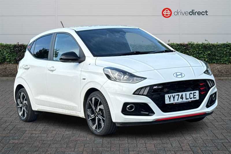 Hyundai I10 1.0 T-gdi N Line Hatchback Euro White