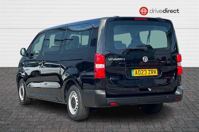 Vauxhall Vivaro 50Kwh Combi Mpv Lwb 9 Seat, 11K AO23ZRK Black #5