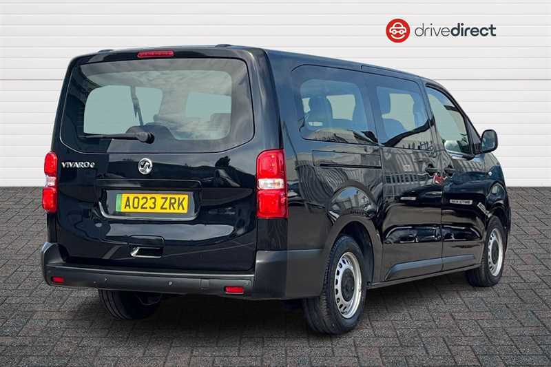 Vauxhall Vivaro 50Kwh Combi Mpv Lwb 9 Seat, 11K AO23ZRK Black #3