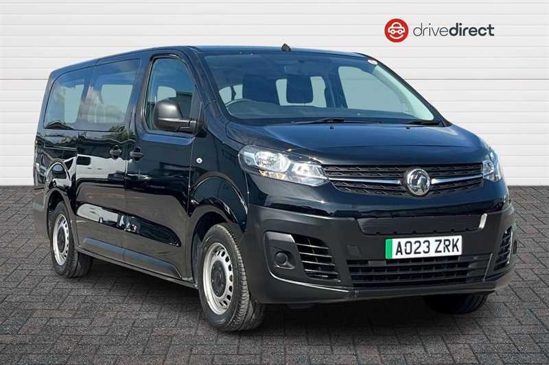 Vauxhall Vivaro 50Kwh Combi Mpv Lwb 9 Seat, 11K Black