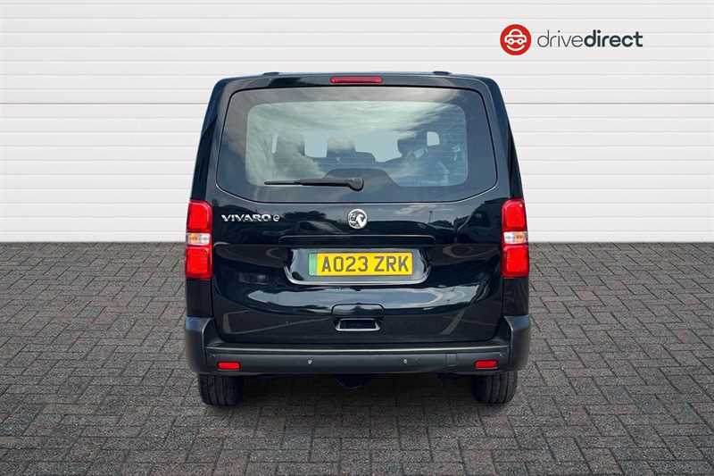 Vauxhall Vivaro 50Kwh Combi Mpv Lwb 9 Seat, 11K AO23ZRK Black #4
