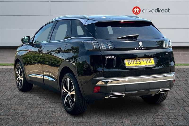 Peugeot 3008 1.2 Puretech Gt Suv Eat Euro 6 Ss 1 BD23YBB Black #5