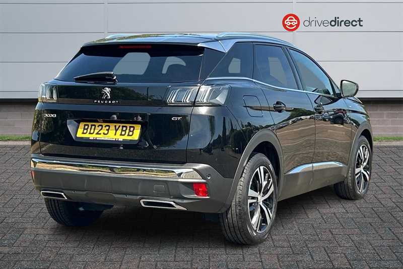Peugeot 3008 1.2 Puretech Gt Suv Eat Euro 6 Ss 1 BD23YBB Black #3