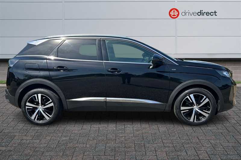 Peugeot 3008 1.2 Puretech Gt Suv Eat Euro 6 Ss 1 BD23YBB Black #2