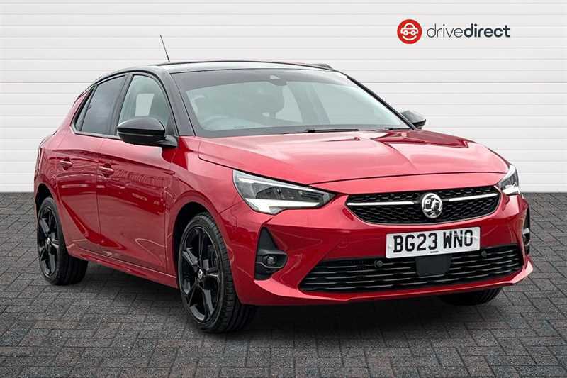 Vauxhall Corsa 1.2 Turbo Gs Hatchback Euro 6 S Red