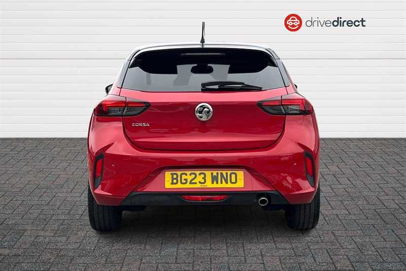 Vauxhall Corsa 1.2 Turbo Gs Hatchback Euro 6 S BG23WNO Red #4