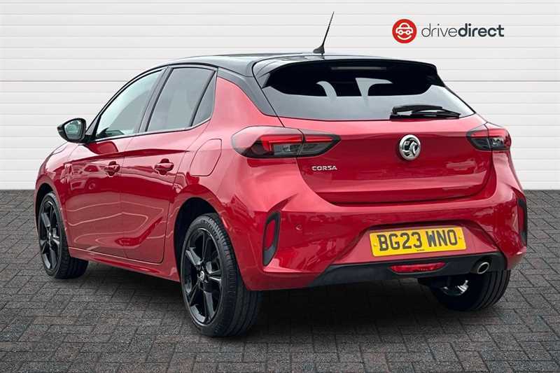Vauxhall Corsa 1.2 Turbo Gs Hatchback Euro 6 S BG23WNO Red #5