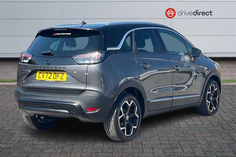Vauxhall Crossland 1.2 Turbo Ultimate Suv Euro 6 S CV72OFZ Grey #3