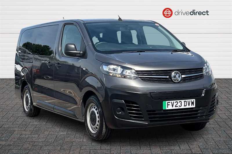 Vauxhall Vivaro 50Kwh Combi Mpv Lwb 9 Seat, 11K Grey