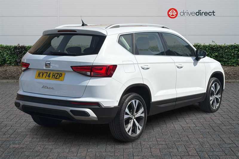 Seat Ateca 1.5 Tsi Evo Se Technology Suv Dsg Euro KY74HZP White #3