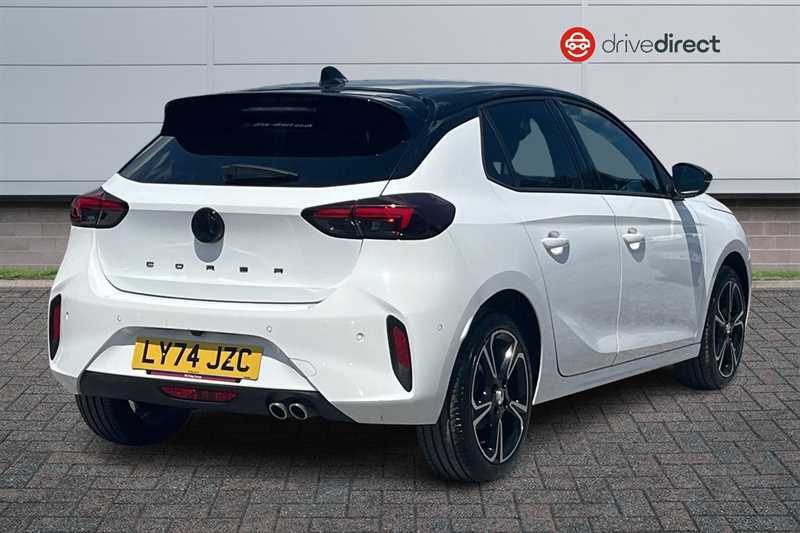 Vauxhall Corsa 1.2 Turbo Ultimate Hatchback Euro LY74JZC White #3