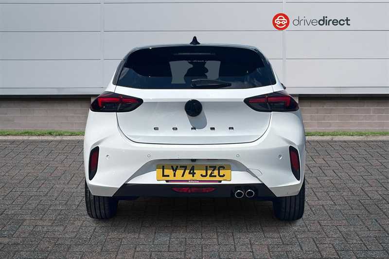 Vauxhall Corsa 1.2 Turbo Ultimate Hatchback Euro LY74JZC White #4