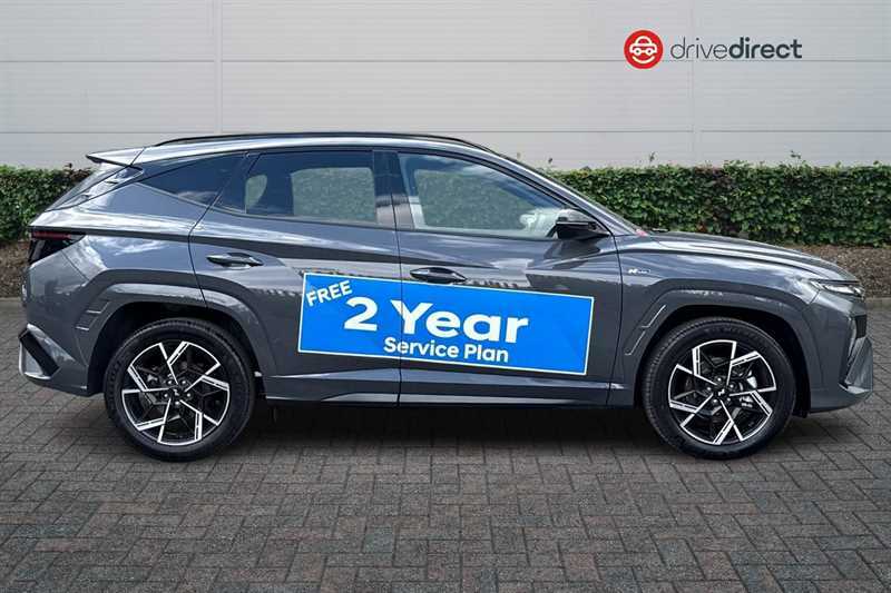 Hyundai Tucson 1.6 T-gdi N Line Suv Dct Euro 6 Ss YY26UGE Grey #2