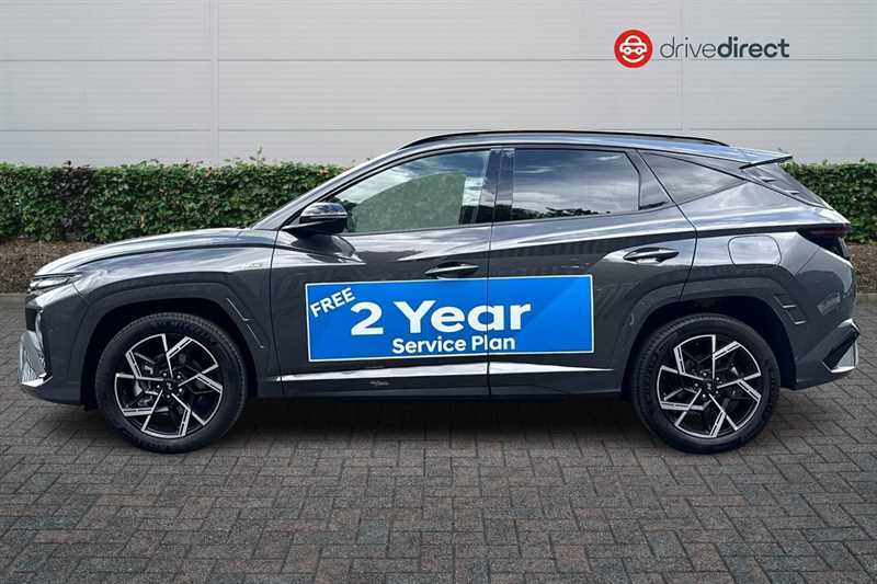 Hyundai Tucson 1.6 T-gdi N Line Suv Dct Euro 6 Ss YY26UGE Grey #6