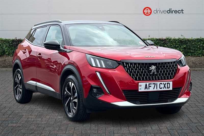 Peugeot 2008 1.2 Puretech Gt Suv Eat Euro 6 Ss 1 Red
