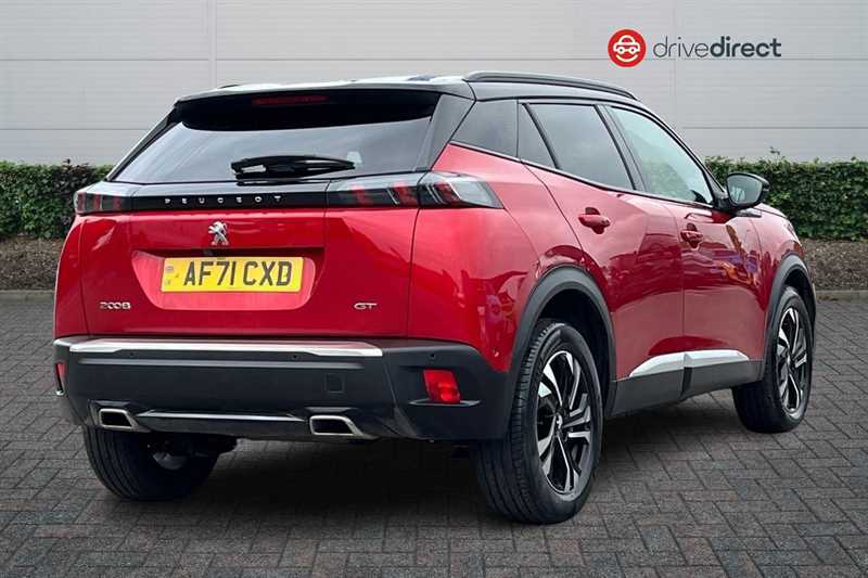 Peugeot 2008 1.2 Puretech Gt Suv Eat Euro 6 Ss 1 AF71CXD Red #3