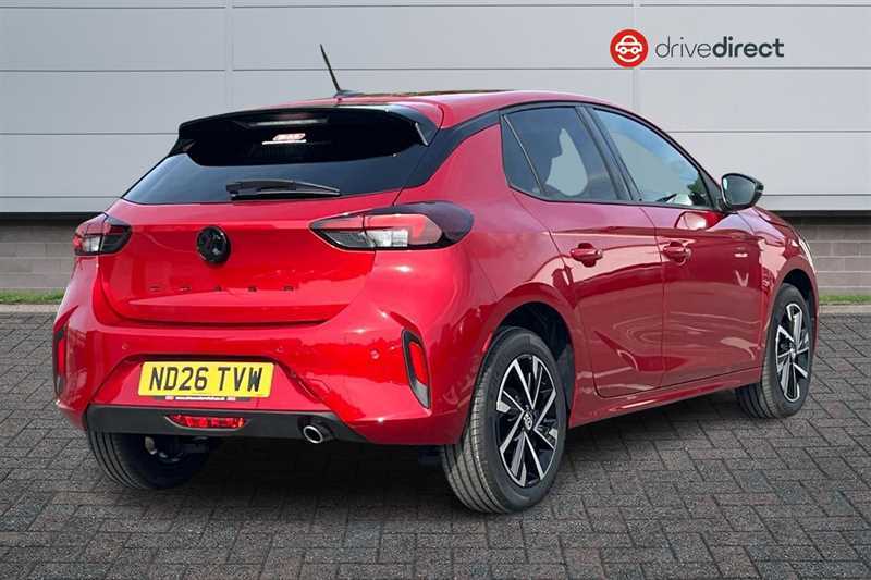 Vauxhall Corsa 1.2 Turbo Yes Hatchback Euro 6 ND26TVW Red #3