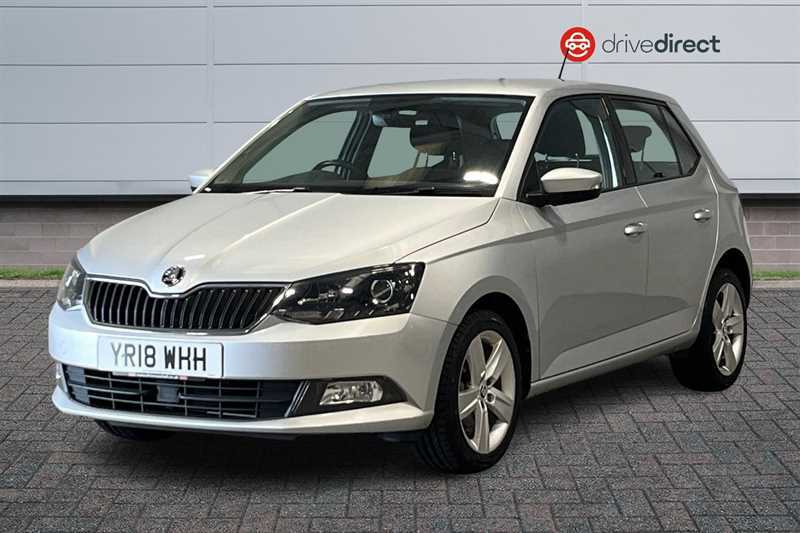 Skoda Fabia 1.0 Se L Hatchback Euro 6 Ss YR18WHH Silver #6
