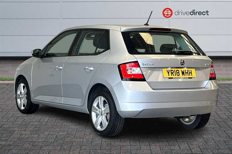 Skoda Fabia 1.0 Se L Hatchback Euro 6 Ss YR18WHH Silver #4