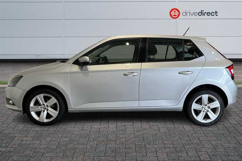 Skoda Fabia 1.0 Se L Hatchback Euro 6 Ss YR18WHH Silver #5