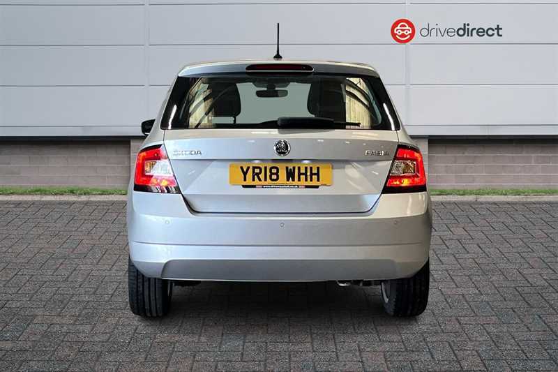 Skoda Fabia 1.0 Se L Hatchback Euro 6 Ss YR18WHH Silver #3