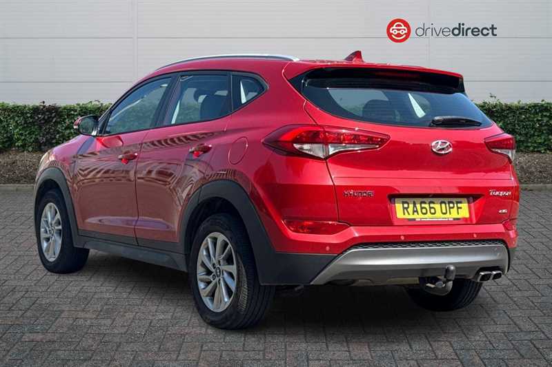 Hyundai Tucson 2.0 Crdi Se Nav Suv 4Wd Euro 6 13 Red #5