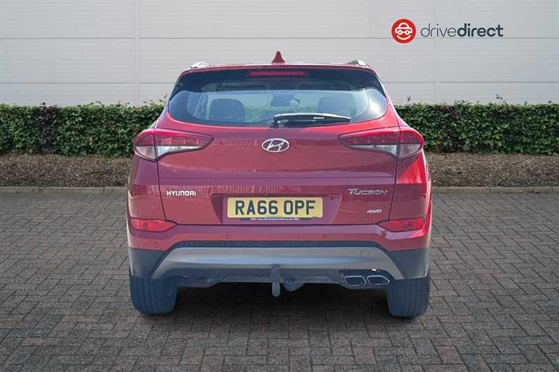 Hyundai Tucson 2.0 Crdi Se Nav Suv 4Wd Euro 6 13 Red #4