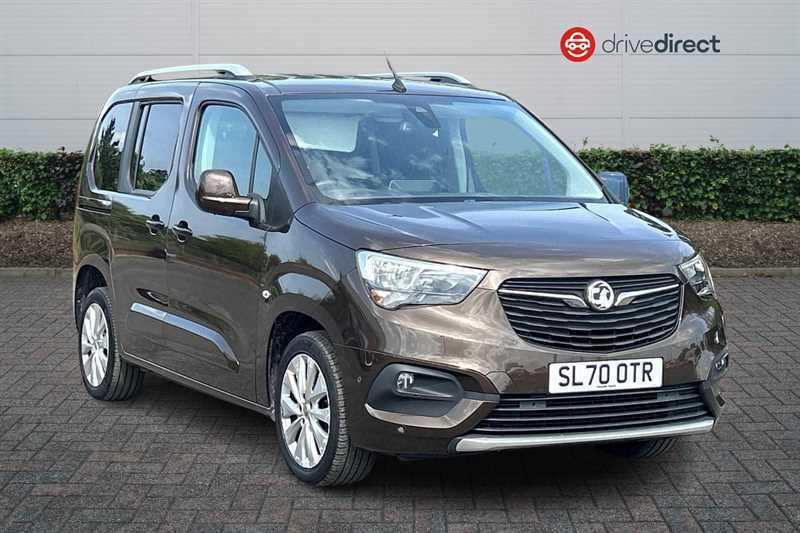Vauxhall Combo Life 1.2 Turbo Elite Mpv Euro 6 Ss Brown