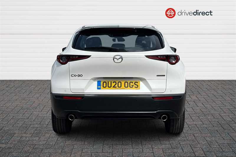 Mazda CX-30 2.0 Skyactiv-g Mhev Se-l Lux Suv OU20OGS White #3