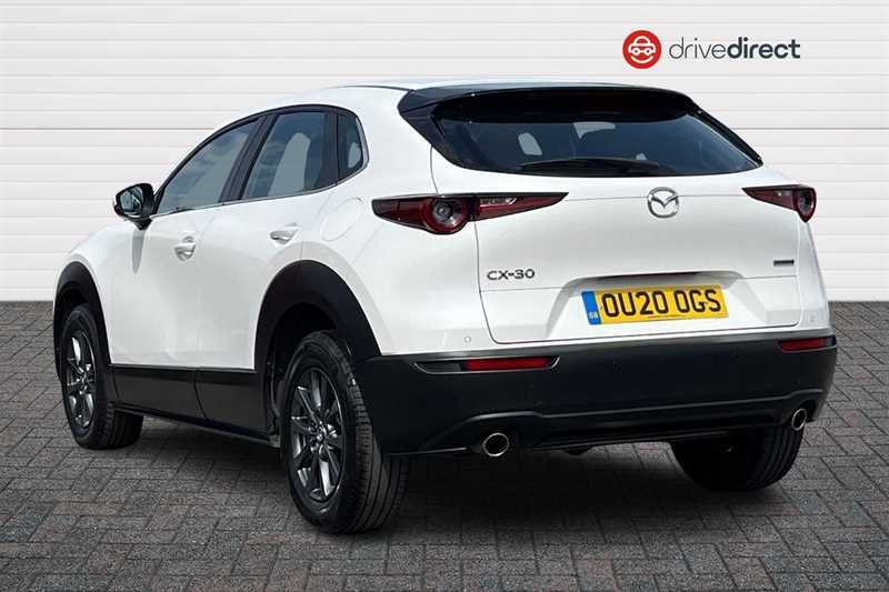 Mazda CX-30 2.0 Skyactiv-g Mhev Se-l Lux Suv OU20OGS White #4