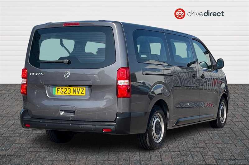 Vauxhall Vivaro 50Kwh Combi Mpv Lwb 9 Seat, 11K FG23NVZ Grey #3
