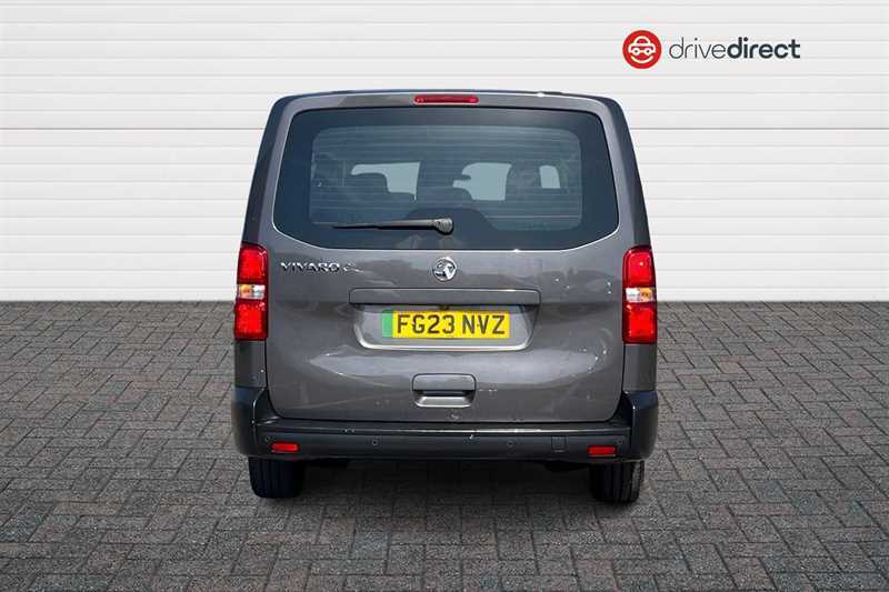 Vauxhall Vivaro 50Kwh Combi Mpv Lwb 9 Seat, 11K FG23NVZ Grey #4