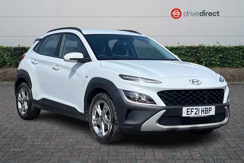 Hyundai Kona 1.0 T-gdi Mhev Se Connect Suv Hybrid Ma White