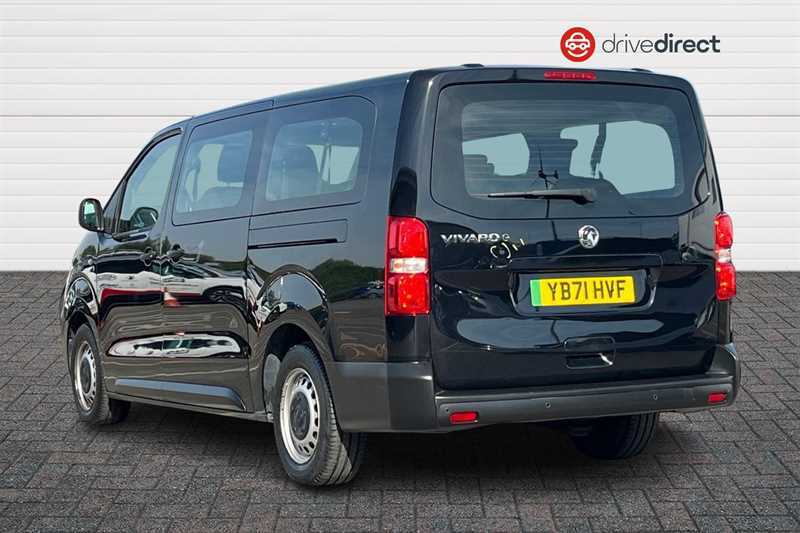 Vauxhall Vivaro 50Kwh Combi Mpv Lwb 9 Seat, 11K YB71HVF Black #5