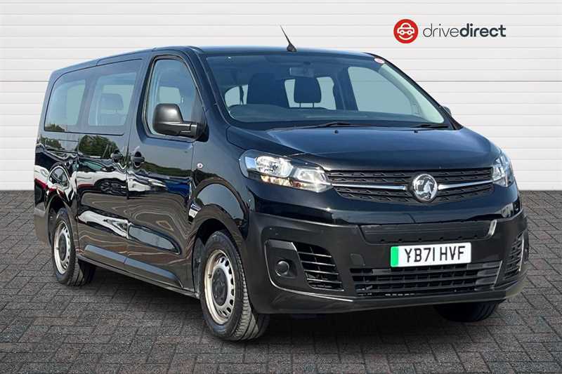 Vauxhall Vivaro 50Kwh Combi Mpv Lwb 9 Seat, 11K Black