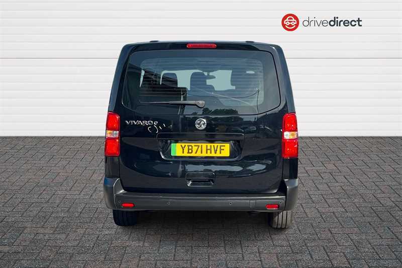 Vauxhall Vivaro 50Kwh Combi Mpv Lwb 9 Seat, 11K YB71HVF Black #4