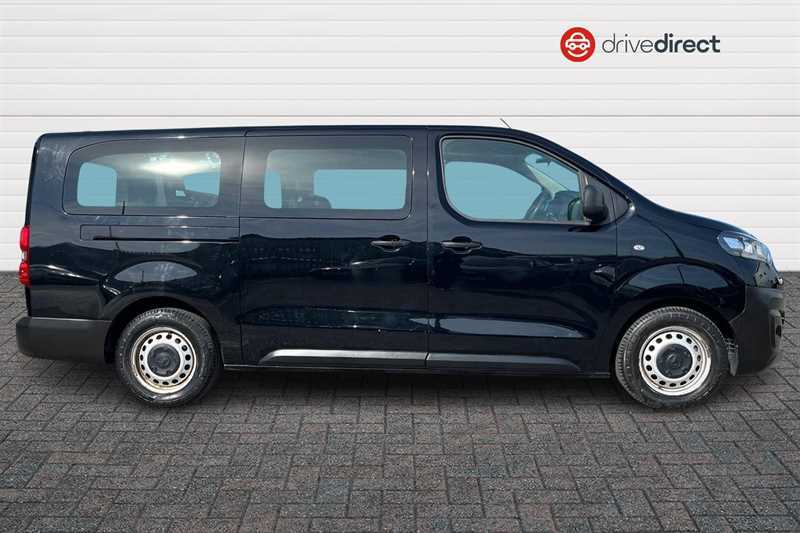 Vauxhall Vivaro 50Kwh Combi Mpv Lwb 9 Seat, 11K YB71HVF Black #2
