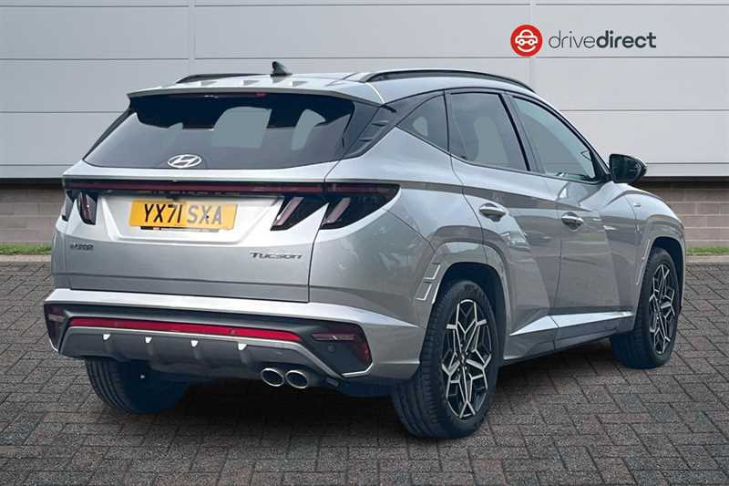 Hyundai Tucson 1.6 T-gdi N Line S Suv Euro 6 S YX71SXA Silver #3