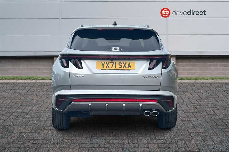 Hyundai Tucson 1.6 T-gdi N Line S Suv Euro 6 S YX71SXA Silver #4