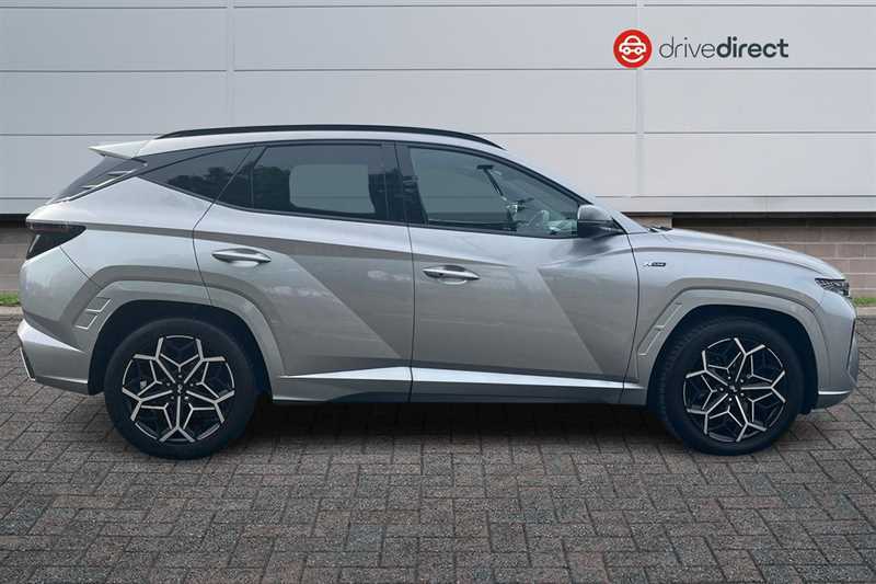 Hyundai Tucson 1.6 T-gdi N Line S Suv Euro 6 S YX71SXA Silver #2