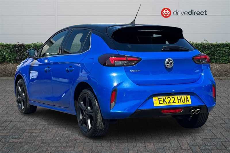 Vauxhall Corsa 1.2 Turbo Ultimate Hatchback Euro EK22HUA Blue #5